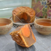 榴莲飄香 Durian Lotus Paste Mooncake with 1 Yolk