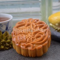 榴莲飄香 Durian Lotus Paste Mooncake with 1 Yolk