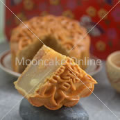 金沙姜莲 Ginger White Lotus Paste Mooncake