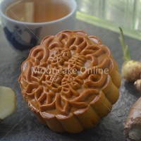 金沙姜莲 Ginger White Lotus Paste Mooncake