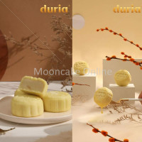 [For Klang Valley] Duria 猫山王榴莲冰皮月饼原味2粒装 Duria Signature Musang King Snow Skin Mooncake 2 pieces set