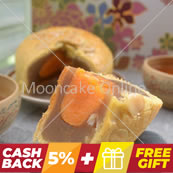 上海月饼 Shanghai Lotus Paste Mooncake with 1 Yolk 