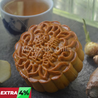 金沙姜莲 Ginger White Lotus Paste Mooncake