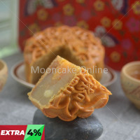 金沙姜莲 Ginger White Lotus Paste Mooncake
