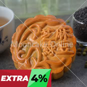 芝麻绿豆 Sesame and Mungbean Paste Mooncake