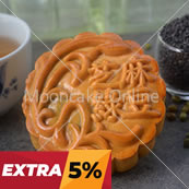 芝麻绿豆 Sesame and Mungbean Paste Mooncake