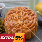 榴莲飄香 Durian Lotus Paste Mooncake with 1 Yolk 