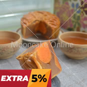 榴莲飄香 Durian Lotus Paste Mooncake with 1 Yolk 