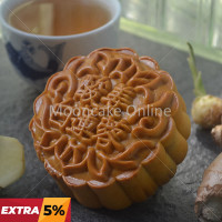 金沙姜莲 Ginger White Lotus Paste Mooncake