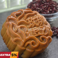 玫瑰豆沙 Red Bean Paste Mooncake 