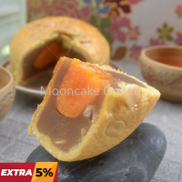 上海月饼 Shanghai Lotus Paste Mooncake with 1 Yolk 