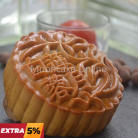 白莲蓉月 White Lotus Paste Mooncake