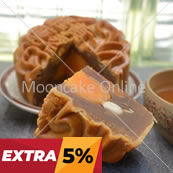 单黄莲蓉 Lotus Paste Mooncake with 1 Yolk